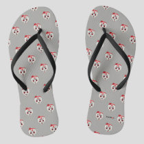 Frida Kahlo | FridaMoji - Sugar Skull Flip Flops