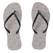 Frida Kahlo | FridaMoji - Sugar Skull Flip Flops