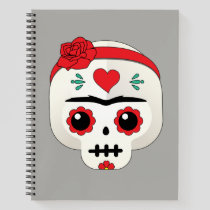 Frida Kahlo | FridaMoji - Sugar Skull Notebook
