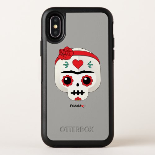 Frida Kahlo  FridaMoji _ Sugar Skull OtterBox Symmetry iPhone X Case