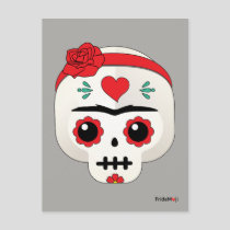 Frida Kahlo | FridaMoji - Sugar Skull Postcard