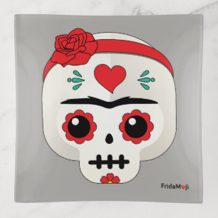 Frida Kahlo FridaMoji - Sugar Skull Trinket Tray