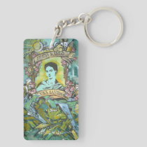 Frida Kahlo Graffiti Keychain