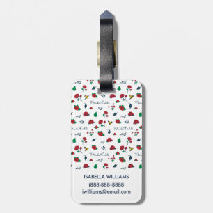 Frida Kahlo Heart of Mexico Luggage Tag