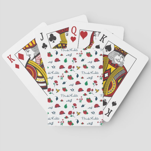 Frida Kahlo | Heart of Mexico Poker Cards (Back)