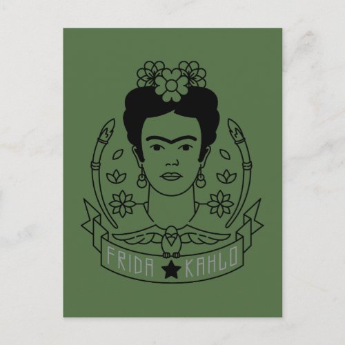 Frida Kahlo  Herona Postcard