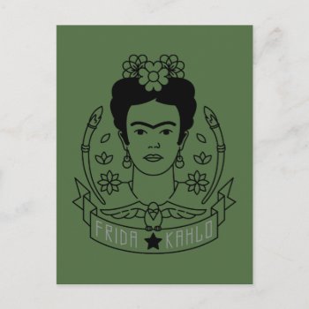 Frida Kahlo | Heroína Postcard by fridakahlo at Zazzle