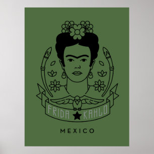Frida Kahlo Heroína Poster
