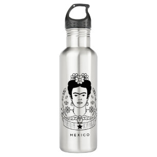 Frida Kahlo Heroína Water Bottle
