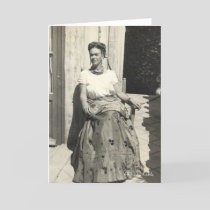 Frida Kahlo in Sun Card