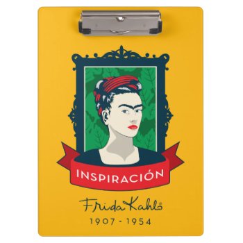 Frida Kahlo | Inspiración Clipboard by fridakahlo at Zazzle