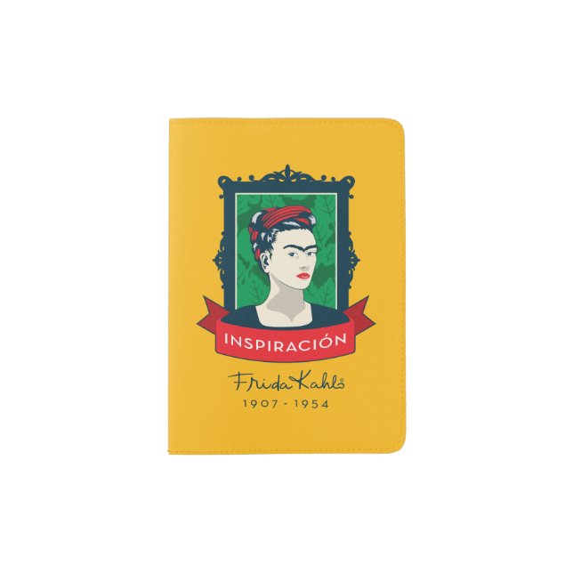Frida Kahlo | Inspiración Passport Holder (Front)