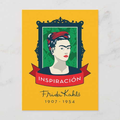 Frida Kahlo  Inspiracin Postcard
