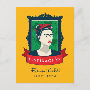 Frida Kahlo   Inspiración Postcard