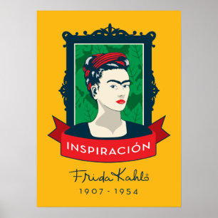 Frida Kahlo Inspiración Poster
