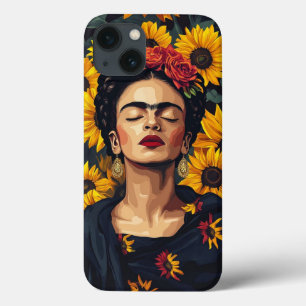 "Frida Kahlo-Inspired Customizable Phone Case - Ar