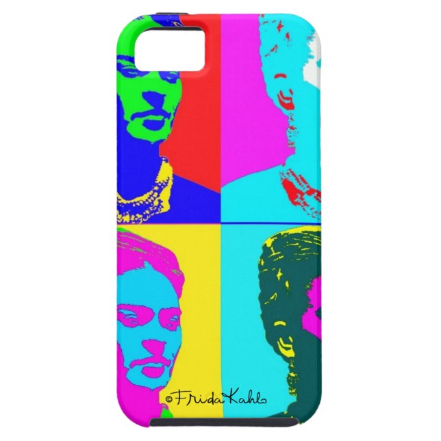 Frida Kahlo Inspired Portrait Case-Mate iPhone Case (Back)