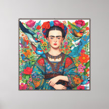 Frida Kahlo Inspired Vibrant Gallery