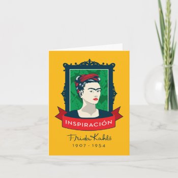 Frida Kahlo | Inspiron Card by fridakahlo at Zazzle