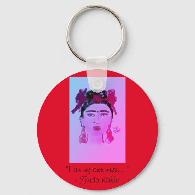 Frida Kahlo Key Chain (Front)