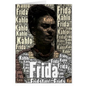 Frida Kahlo Lettering Portrait (Front)