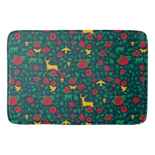 Frida Kahlo  Life Symbols Bath Mat