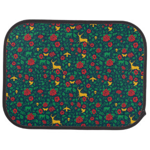 Frida Kahlo Life Symbols Car Mat