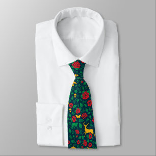 Frida Kahlo Life Symbols Neck Tie