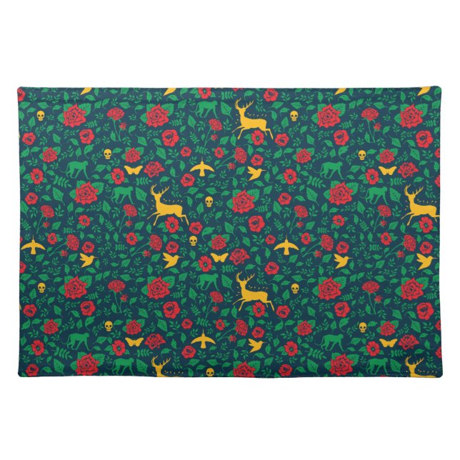 Frida Kahlo | Life Symbols Placemat (Front)