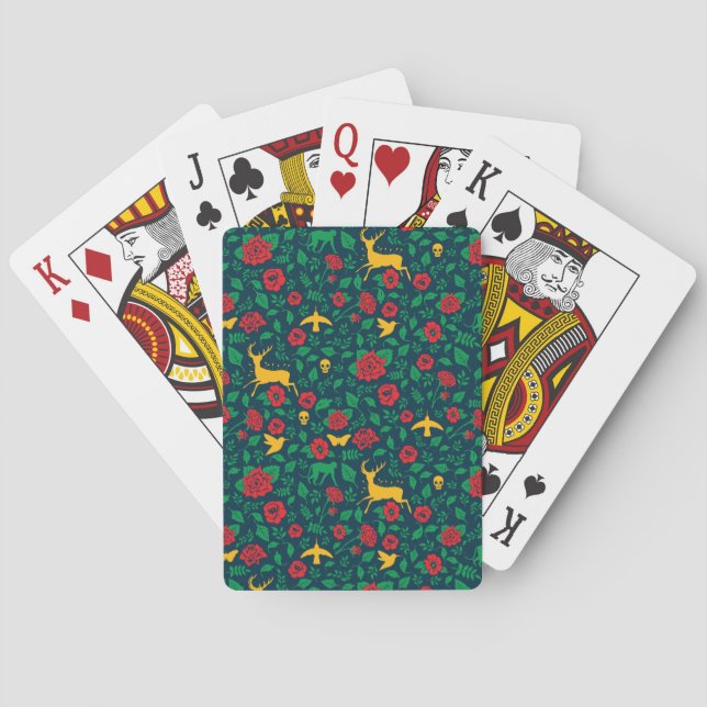 Frida Kahlo | Life Symbols Poker Cards (Back)