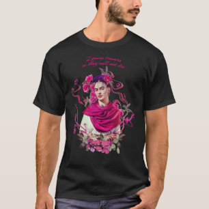 FRIDA KAHLO Mexican Feminist portrait painting Cla T-Shirt