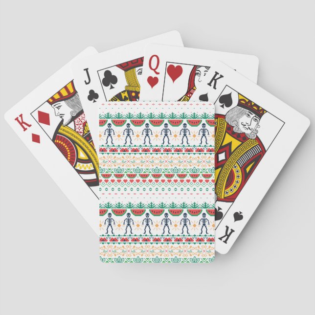 Frida Kahlo | Mexican Graphic Poker Cards (Back)