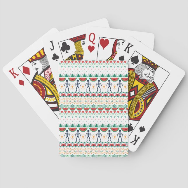 Frida Kahlo | Mexican Graphic Poker Cards (Back)
