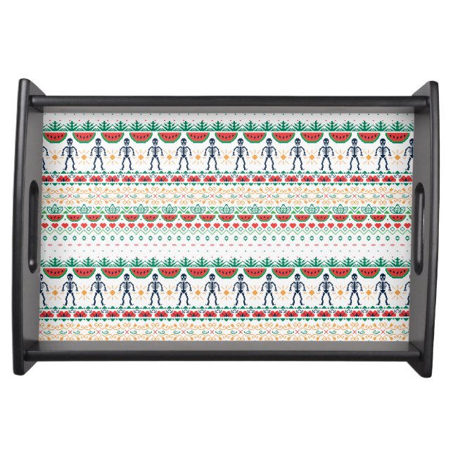 Frida Kahlo | Mexican Graphic Serving Tray (Front)