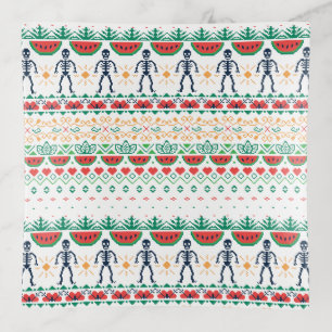 Frida Kahlo Mexican Graphic Trinket Tray