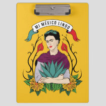 Frida Kahlo | Mi Mexico Lindo Clipboard