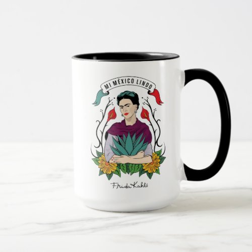 Frida Kahlo  Mi Mexico Lindo Mug