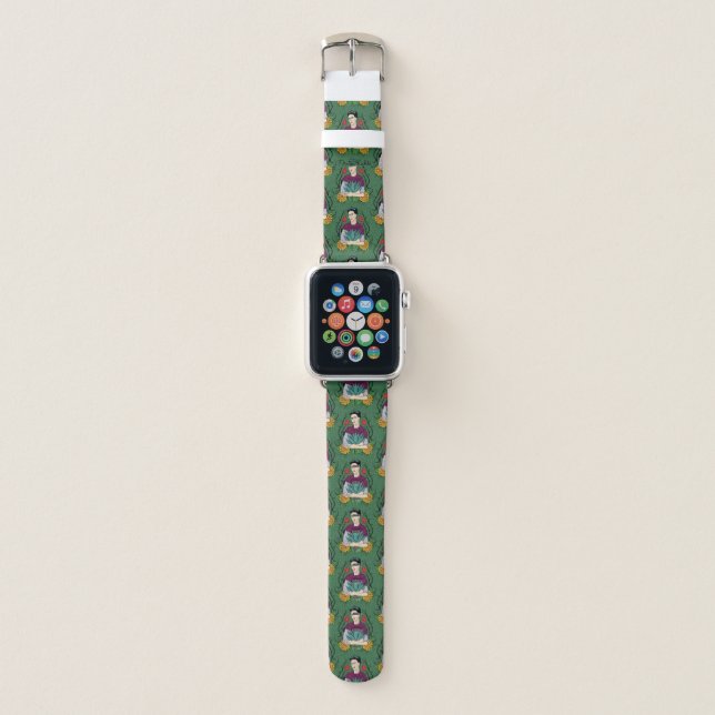 Frida Kahlo | Mi Mexico Lindo Pattern Apple Watch Band (Front)