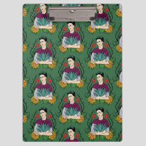 Frida Kahlo | Mi Mexico Lindo Pattern Clipboard