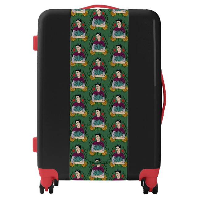 Frida Kahlo | Mi Mexico Lindo Pattern Luggage (Front)