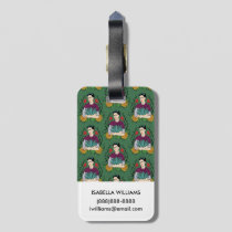 Frida Kahlo | Mi Mexico Lindo Pattern Luggage Tag
