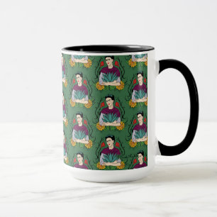 Frida Kahlo Mi Mexico Lindo Pattern Mug