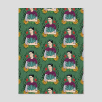 Frida Kahlo | Mi Mexico Lindo Pattern Postcard