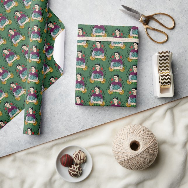 Frida Kahlo | Mi Mexico Lindo Pattern Wrapping Paper (Crafts)