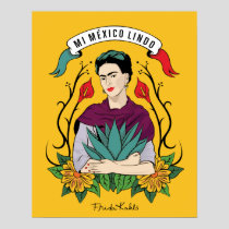 Frida Kahlo | Mi Mexico Lindo Poster