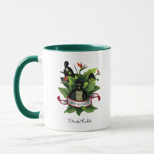 Frida Kahlo  Mis Monos Mug