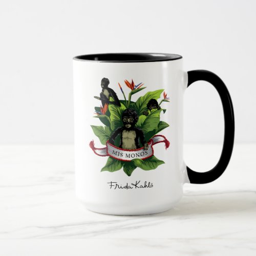 Frida Kahlo  Mis Monos Mug