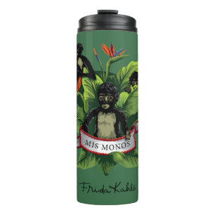 Frida Kahlo Mis Monos Thermal Tumbler