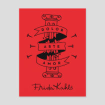 Frida Kahlo | Pain Art Love Postcard
