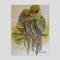 Frida Kahlo Painted Birds Postcard